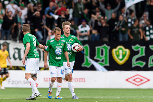 Jönköpings Jesper Svensson (h) jublar