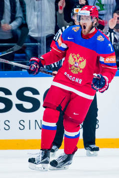 Rysslands Ivan Telegin jublar