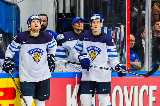 Finlands spelare deppar