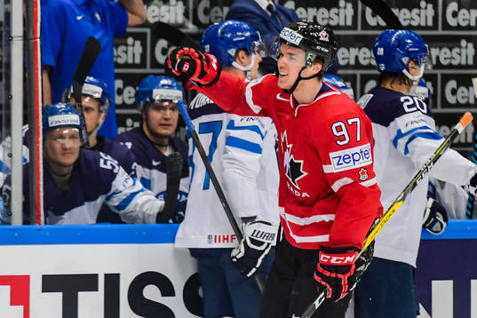 Kanadas Connor McDavid jublar