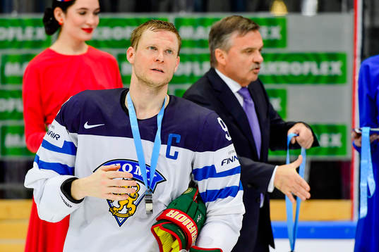 Finlands Mikko Koivu deppar