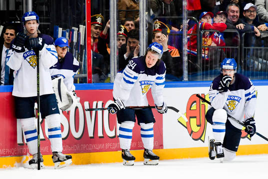 Finlands Mikael Granlund deppar