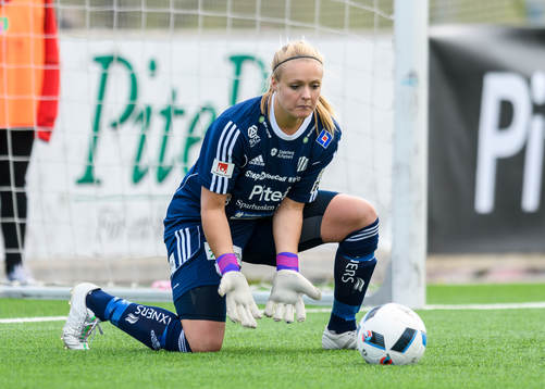 Piteås målvakt Hilda Carlén