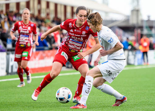 Piteås Felicia Karlsson och Kvarnsvedens Michaela