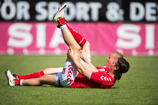 Kalmars Marcus Antonsson värmer upp