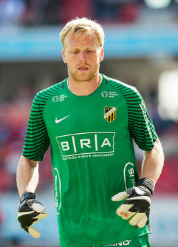 Häckens målvakt Peter Abrahamsson