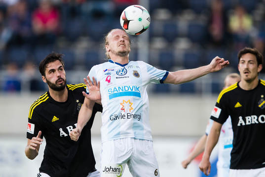 s Denni Avdic och Gefles Jesper Florén
