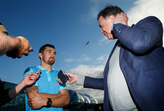 Britain Football Soccer - Australia Press Conference -