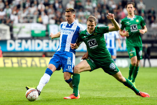 IFK Göteborgs Martin Smedberg Dalence och Hammarbys