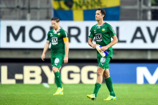 Hammarbys Philip Haglund deppar