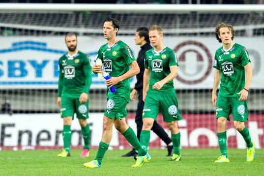 Hammarbys spelare deppar