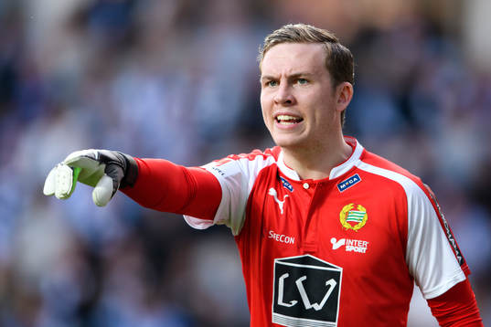 Hammarbys målvakt Ögmundur Kristinsson