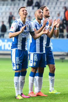 IFK Göteborgs Martin Smedberg Dalence tackar publiken
