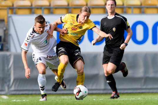 Elfsborgs Anton Andreasson och Kalmars Filip Sachpekidis