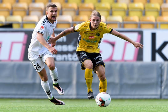 Elfsborgs Anton Andreasson och Kalmars Filip Sachpekidis