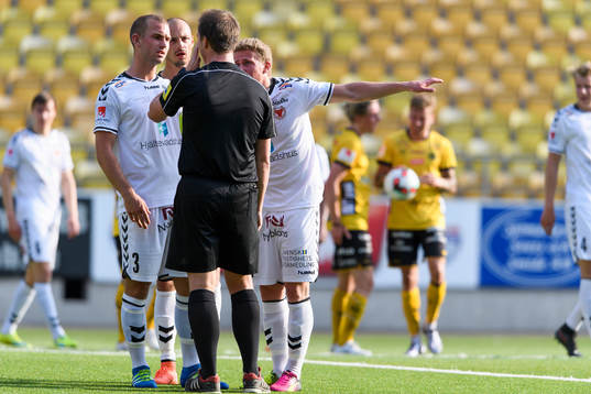 Kalmars Sebastian Hedlund, Pär Eriksson och Anton Maikkula