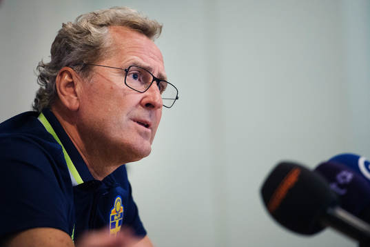 Förbundskapten Erik Hamrén