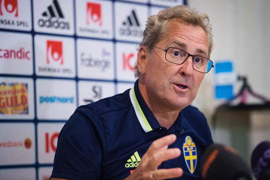 Förbundskapten Erik Hamrén