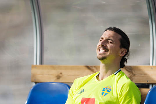 Sveriges Zlatan Ibrahimovic
