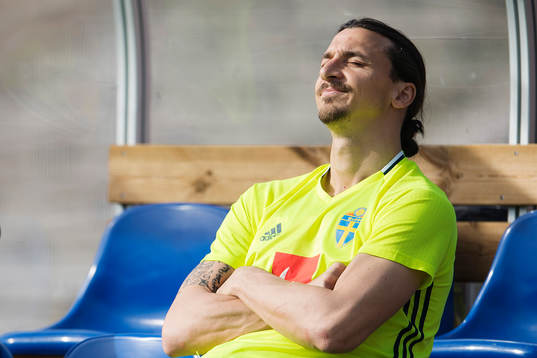 Sveriges Zlatan Ibrahimovic