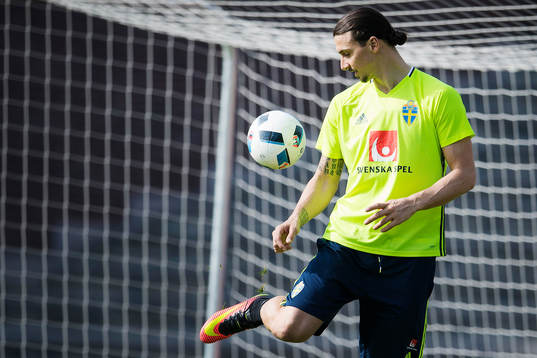 Sveriges Zlatan Ibrahimovic