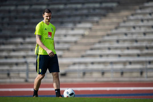 Sveriges Zlatan Ibrahimovic