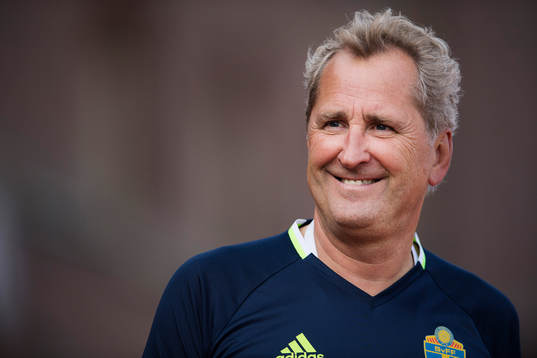 Sveriges förbundskapten Erik Hamrén