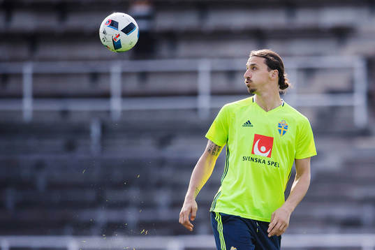 Sveriges Zlatan Ibrahimovic