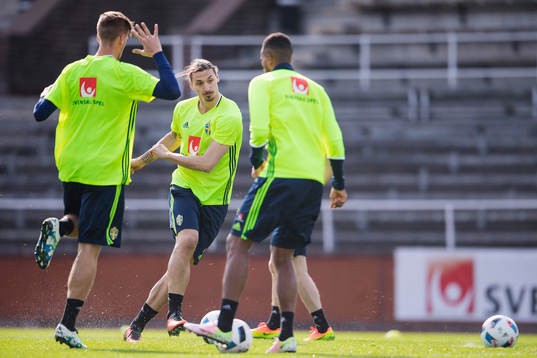 Sveriges Zlatan Ibrahimovic
