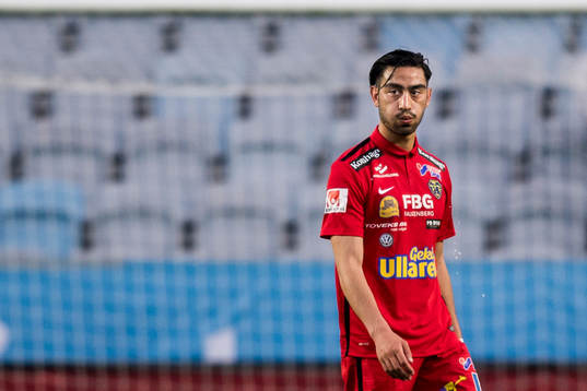 Falkenbergs Amin Nazari deppar