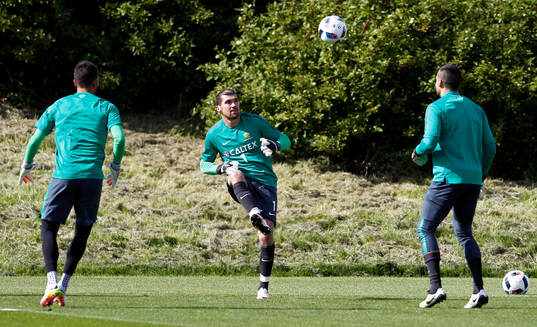 Britain Football Soccer - Australia Training - Academy of