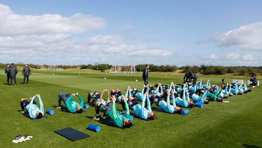 Britain Football Soccer - Australia Training - Academy of