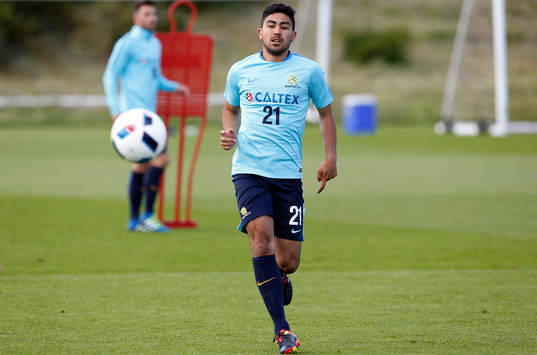 Britain Football Soccer - Australia Training - Academy of