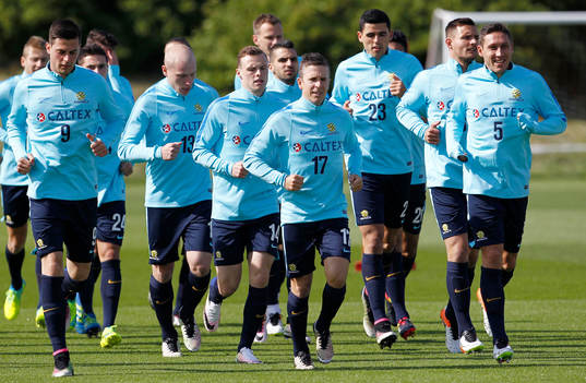 Britain Football Soccer - Australia Training - Academy of