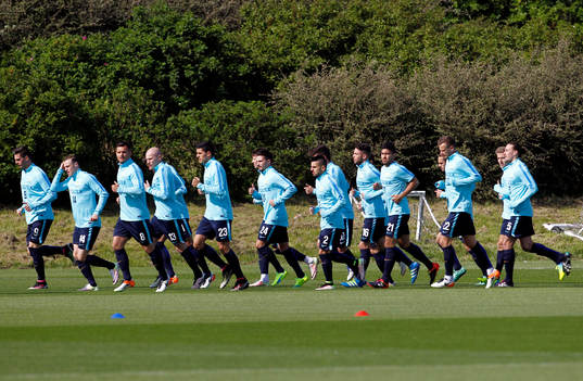 Britain Football Soccer - Australia Training - Academy of