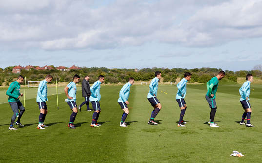 Britain Football Soccer - Australia Training - Academy of