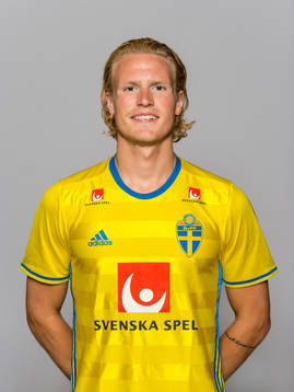 Oscar Hiljemark, spelare i Sveriges fotbollslandslag