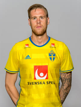Pontus Jansson, spelare i Sveriges fotbollslandslag