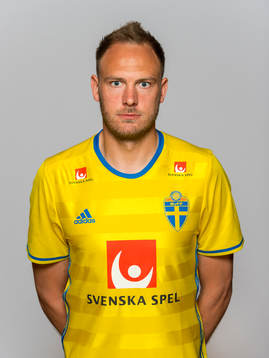 Andreas Granqvist, spelare i Sveriges fotbollslandslag