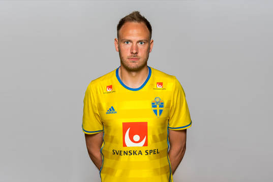 Andreas Granqvist, spelare i Sveriges fotbollslandslag