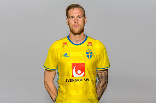 Pontus Jansson, spelare i Sveriges fotbollslandslag