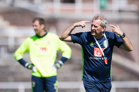 Förbundskapten Erik Hamrén