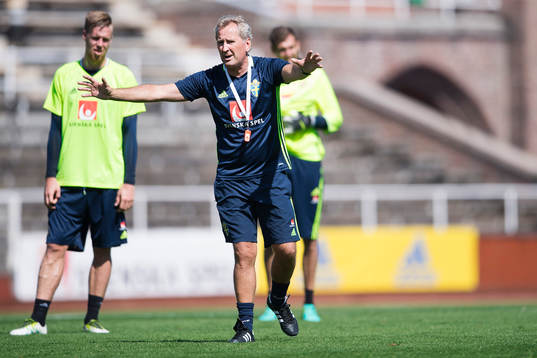 Förbundskapten Erik Hamrén