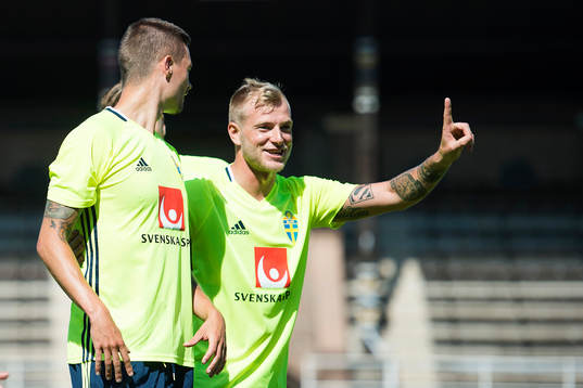 Mikael Lustig och John Guidetti