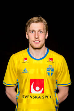 Emil Forsberg, spelare i Sveriges fotbollslandslag