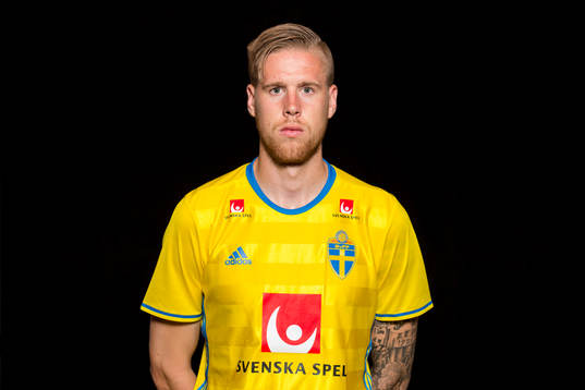Pontus Jansson, spelare i Sveriges fotbollslandslag