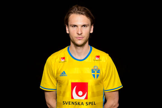 Albin Ekdal, spelare i Sveriges fotbollslandslag