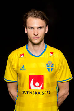 Albin Ekdal, spelare i Sveriges fotbollslandslag