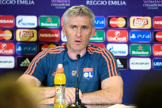 Lyons tränare Gérard Prêcheur