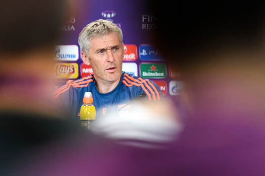 Lyons tränare Gérard Prêcheur